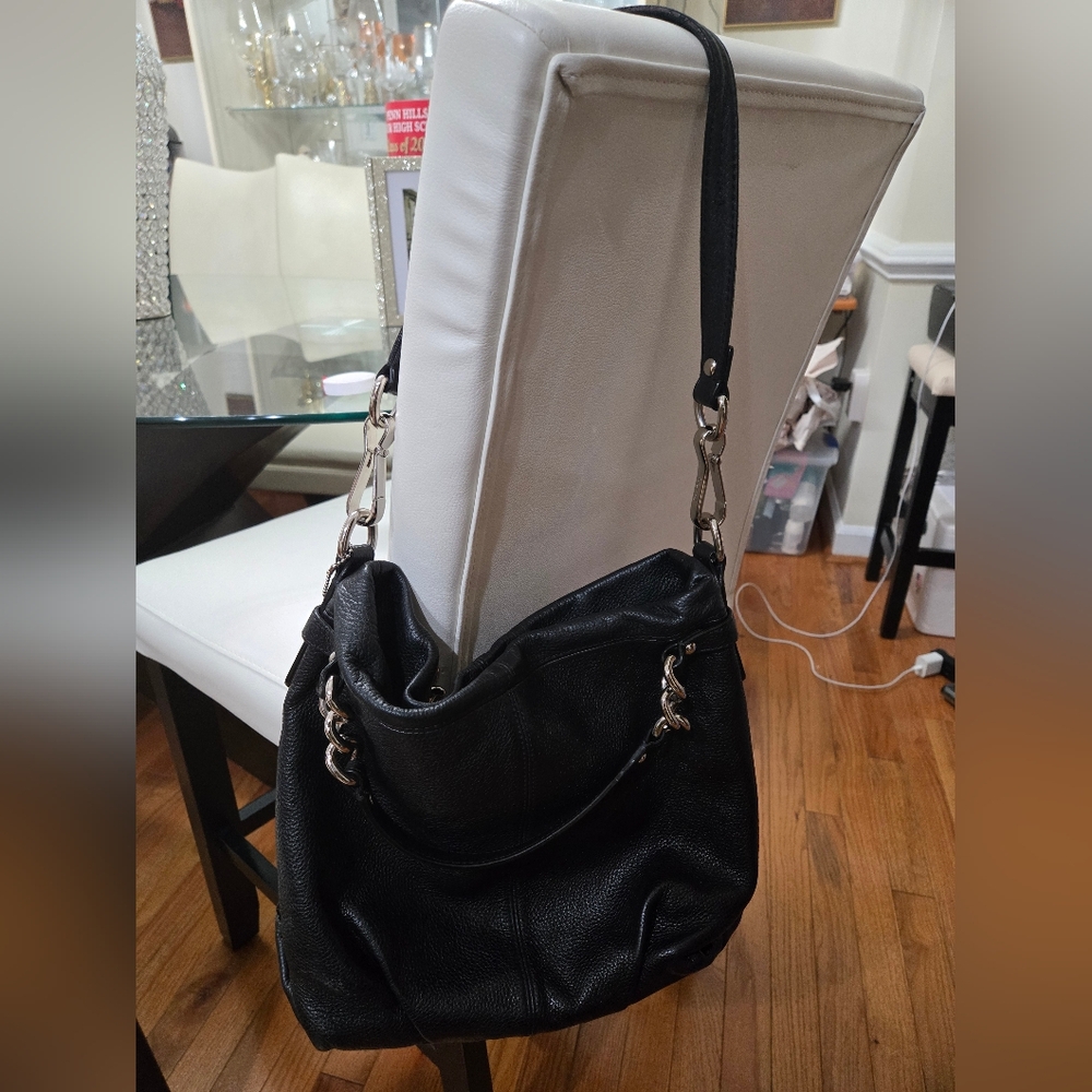 Coach Brooke Pebbled Leather Hobo/Shoulder bag